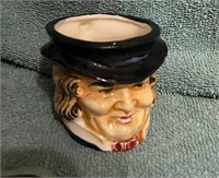 Toby Mug 2 1/2” tall