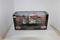 HOT WHEELS HARLEY SOFT TAIL  1:10 SCALE