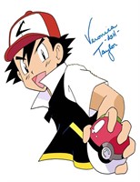 Pokemon   VeronicaTaylor Signed  ASH -- PREPRINTED