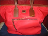 Dooney & Bourke Canvas & Leather Lady's Tote
