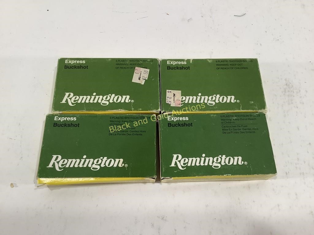 (17) 12 Gauge Remington 00 Buck 2 3/4" Shells