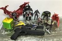 Lot of action figures & toys