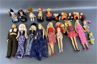 Group designer Barbie dolls, etc.