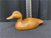 Vintage Handcarved Wooden Duck