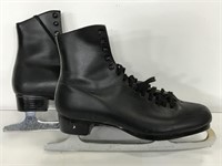 Monarch black ice skates