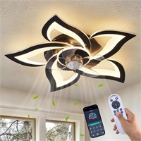 $130 Ceiling Fan with Lights Remote Control, 24"