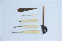 French Ivory Vanity / Accessory Set, Letter Opener