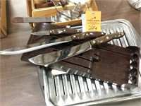 Cutco knives , silverware