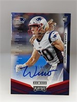 2019 NFL Playoff Chase Winovich RC Red Zone Auto