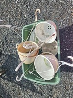 Box of Flower Hanging Baskets