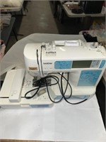 BROTHER SEWING MACHINE & PLASTIC COVER