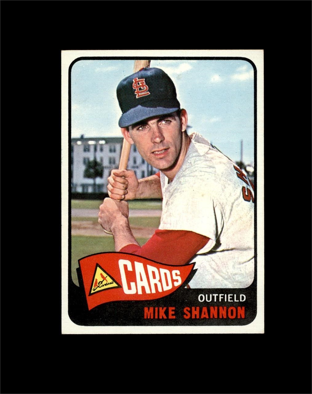 1965 Topps #43 Mike Shannon EX to EX-MT+