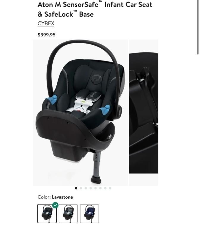 Infant Car Seat (Open Box)