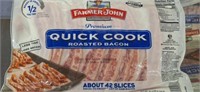 42 slices of farmer John quick cook bacon