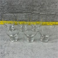 6 Rosenthal Glass Tumblers Germany