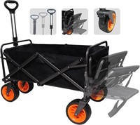 YOUNGERCAR Folding Heavy Duty Collapsible Wagon Ga