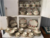 Franciscan Desert Rose China. 90+ pieces. A few