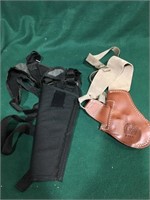 New 9 inch cloth holster and a Zed leather
