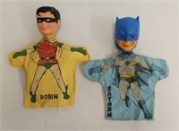 1966 Batman & Robin Hand Puppets