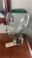 GLASS HAT STAND