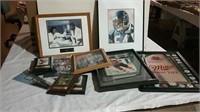 Miscellaneous signed pictures and plaques