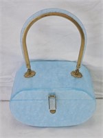 Vintage Blue Lucite Handbag- Bag by Toro NYC