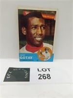 1963 TOPPS JULIO GOTAY MLB BASEBALL CARD