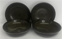 Set of four earth ware bowl