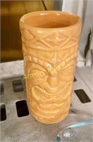 CERAMIC TIKI VASE