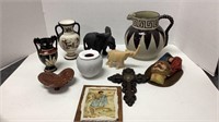 Ceramic Pottery, Elephants, Wall Art and etc