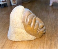 Inuit Handmade Face Carving