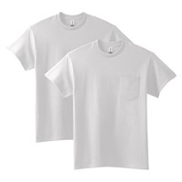 used Gildan Adult Ultra Cotton T-Shirt with Pocke