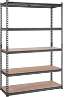 5-Tier Storage Shelving Unit, 48"x18"x72"