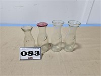 bottles - use as vases