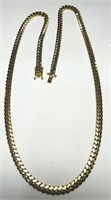 A MASSIVE 14KT YELLOW GOLD 61.80GRS 24 INCH  C