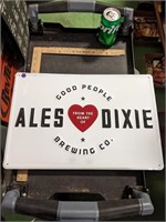 Ales Dixie From the Heart  Brewing Co. Sign