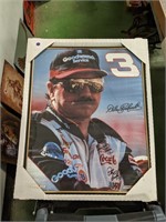 Dale Earnhart Picture with frame