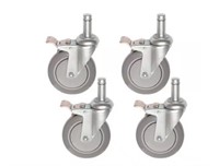 HDX Heavy Duty Industrial Stem Casters (4-Pack)
