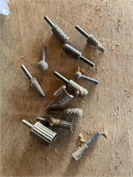 Wood Dial Pins and Wood Bits