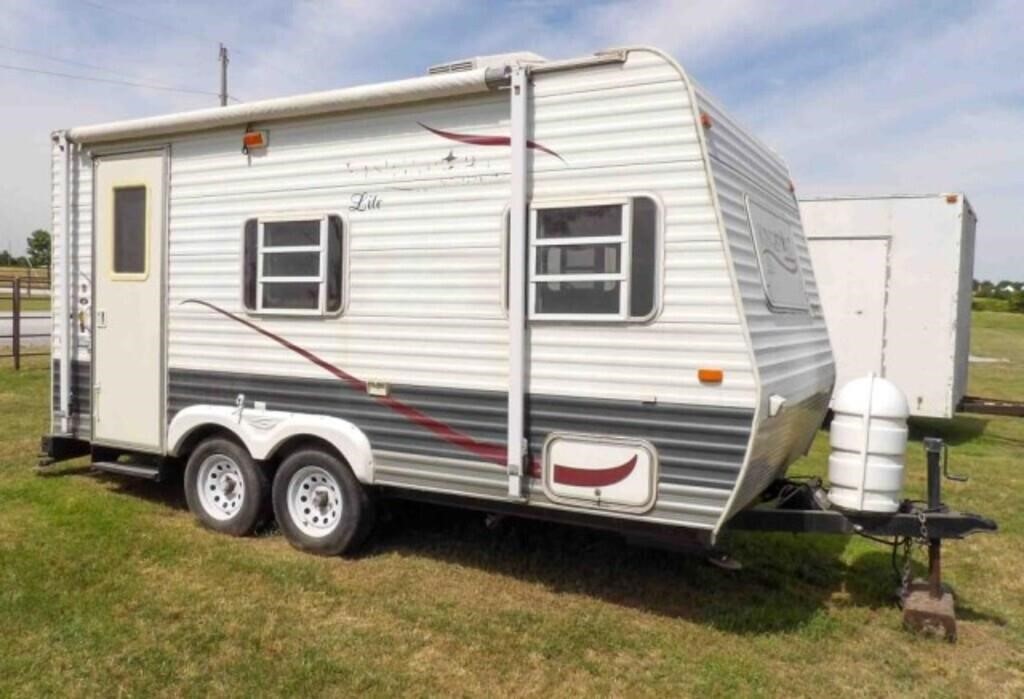 2008 GULF STREAM KINGSPORT LITE CAMPER NO TITLE