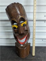 Carved Tiki mask