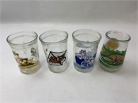 4 Welch's Jars 3 Tom& Jerry 1 WWF