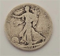 1921D Walking Liberty Half Dollar