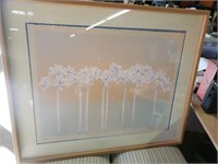 Lilies signed & numbered picture