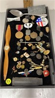 VINTAGE MILITARY LOT OVER 50 COLLECTIBLES
