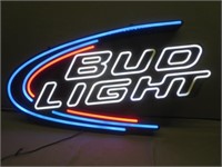 ~ Bud Light Faux Neon Light Sign ( Brighter