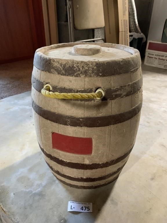 Styrofoam Keg