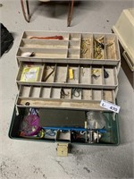 Fishing Tackle Box & Contents