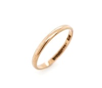 Antique Australian 9ct rose gold ring