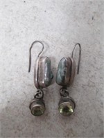 925 Sterling Earrings - .363 Tr Oz Total Weight